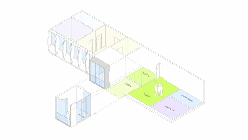 2014-Charenton les Ponts-restructuration Logements-axo concept-1030x582